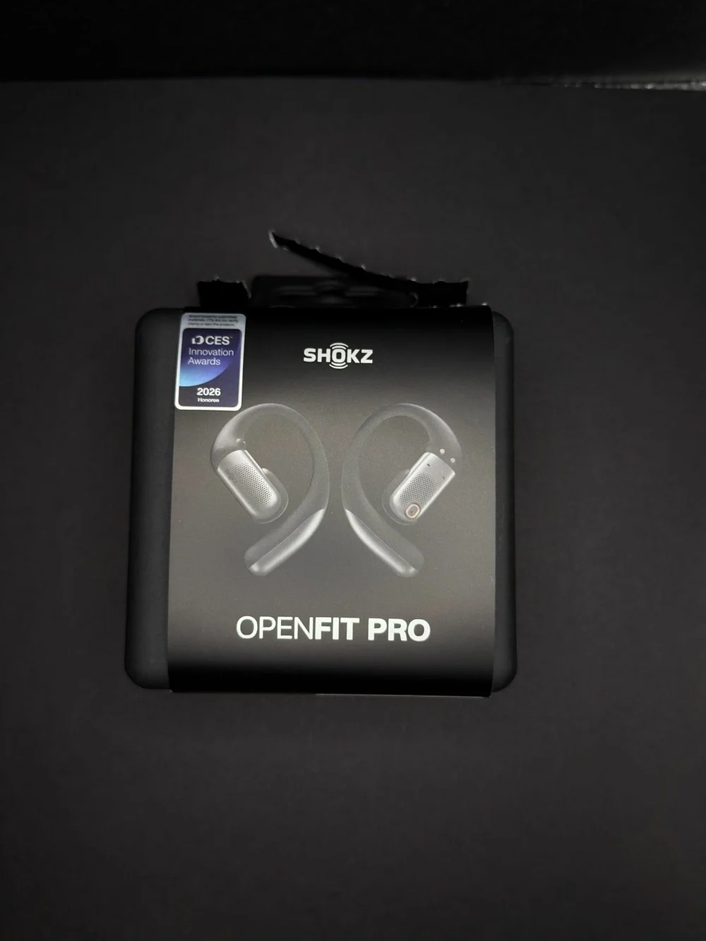 Shokz OpenFit Pro Bone Conduction Headphones - Black